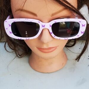 Dolls Kill Purple Butterfly Sunglasses‎ NWT